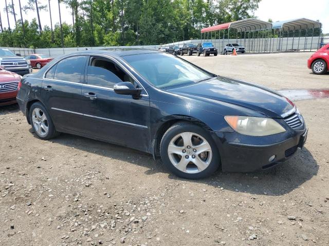 JH4KB16507C001488 - 2007 ACURA RL BLACK photo 4