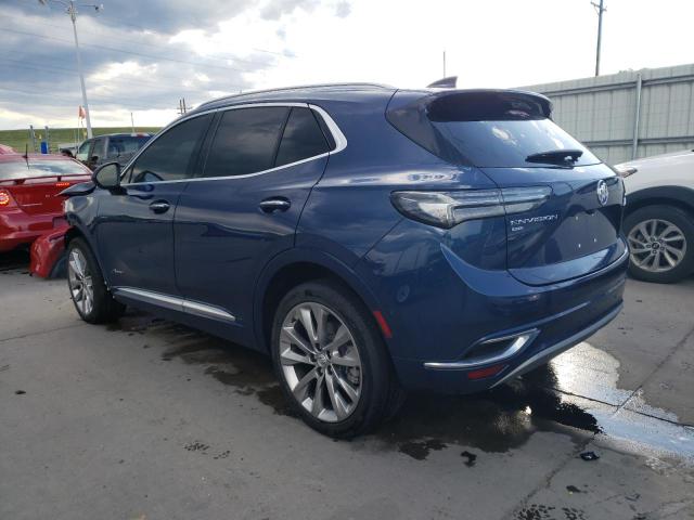 LRBFZSR46ND071526 - 2022 BUICK ENVISION AVENIR BLUE photo 2