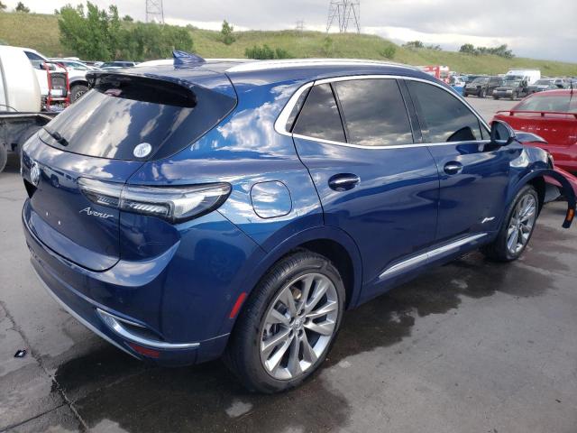 LRBFZSR46ND071526 - 2022 BUICK ENVISION AVENIR BLUE photo 3