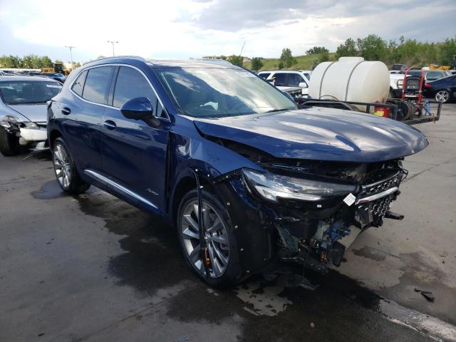 LRBFZSR46ND071526 - 2022 BUICK ENVISION AVENIR BLUE photo 4