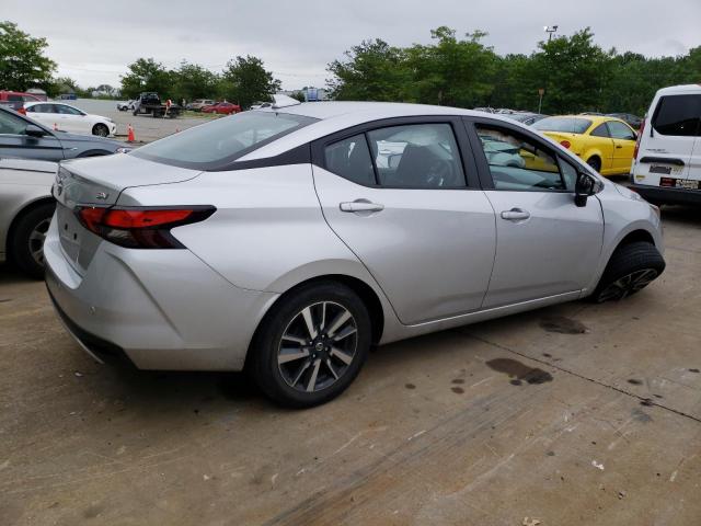 3N1CN8EV0ML864740 - 2021 NISSAN VERSA SV SILVER photo 3