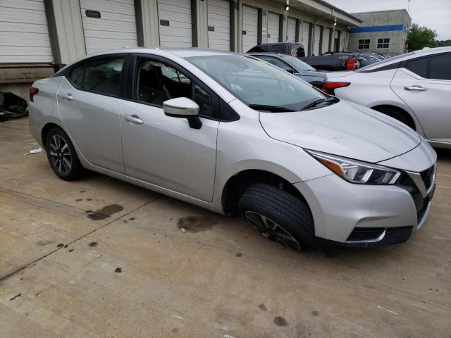 3N1CN8EV0ML864740 - 2021 NISSAN VERSA SV SILVER photo 4