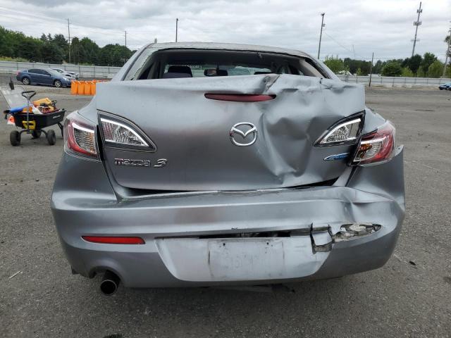 JM1BL1V8XC1669458 - 2012 MAZDA 3 I SILVER photo 6