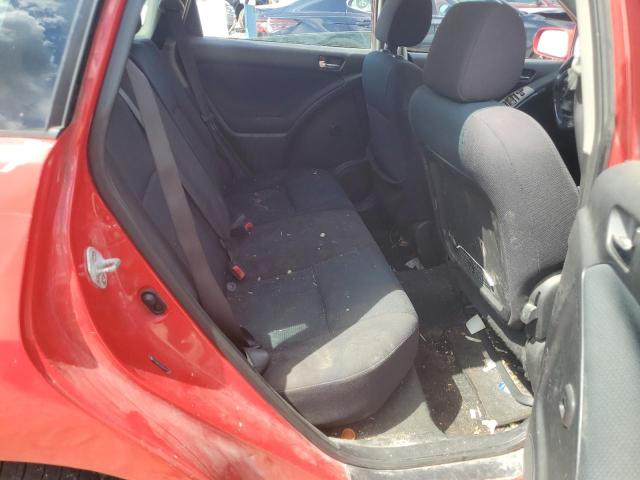 2T1KR32EX6C589064 - 2006 TOYOTA COROLLA MA XR RED photo 10