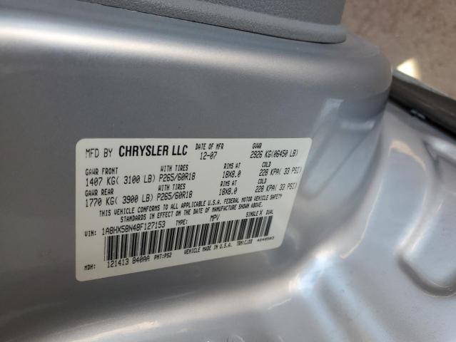1A8HX58N48F127153 - 2008 CHRYSLER ASPEN LIMITED 银色 照片 13