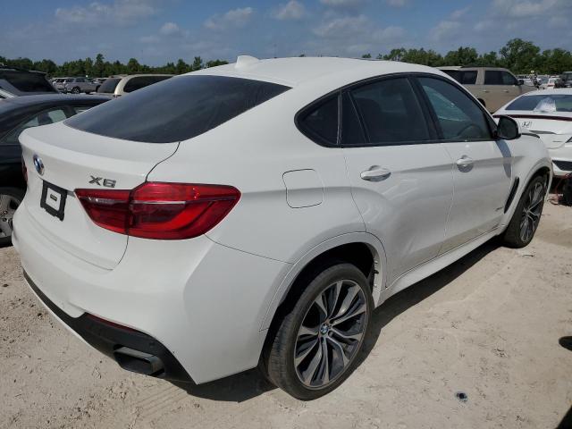 5UXKU6C5XJ0Z66654 - 2018 BMW X6 XDRIVE50I WHITE photo 3