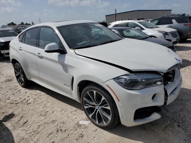 5UXKU6C5XJ0Z66654 - 2018 BMW X6 XDRIVE50I WHITE photo 4