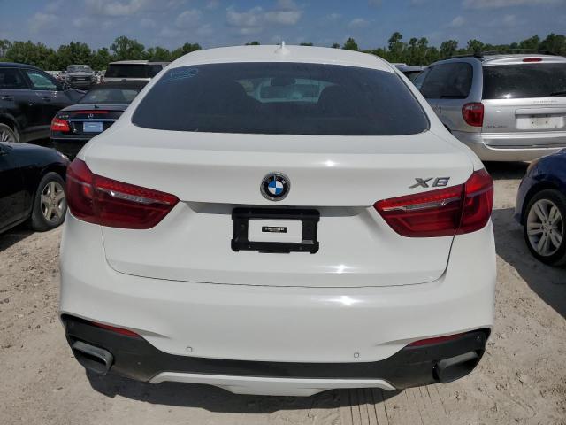 5UXKU6C5XJ0Z66654 - 2018 BMW X6 XDRIVE50I WHITE photo 6