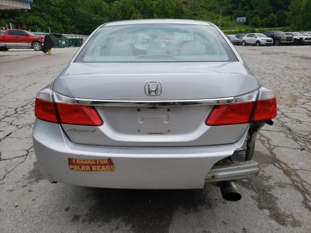 1HGCR2F34DA283844 - 2013 HONDA ACCORD LX SILVER photo 6