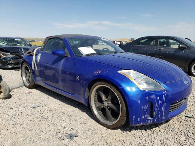 JN1AZ36D84T110596 - 2004 NISSAN 350Z ROADSTER BLUE photo 4