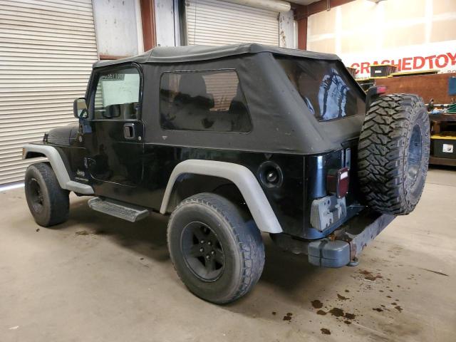 1J4FA49S44P766484 - 2004 JEEP WRANGLER / SPORT BLACK photo 2