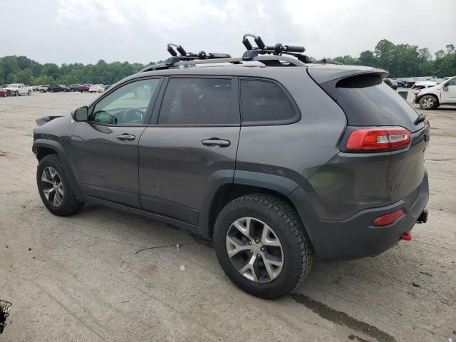 1C4PJMBS9EW159721 - 2014 JEEP CHEROKEE TRAILHAWK GRAY photo 2