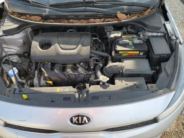 3KPA24AB2KE158310 - 2019 KIA RIO S SILVER photo 11