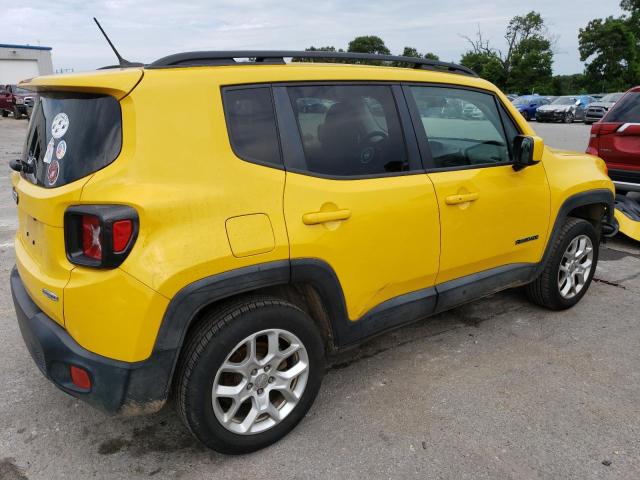 ZACCJBBT9GPE11124 - 2016 JEEP RENEGADE LATITUDE YELLOW photo 3