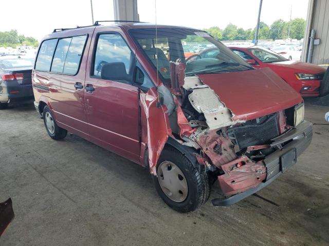 1FMDA11U4VZA42899 - 1997 FORD AEROSTAR RED photo 4