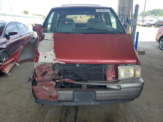 1FMDA11U4VZA42899 - 1997 FORD AEROSTAR RED photo 5