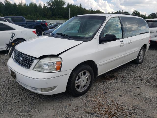 2FMZA52237BA15189 - 2007 FORD FREESTAR SEL WHITE photo 2