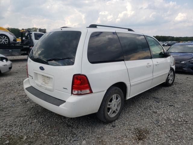 2FMZA52237BA15189 - 2007 FORD FREESTAR SEL WHITE photo 4