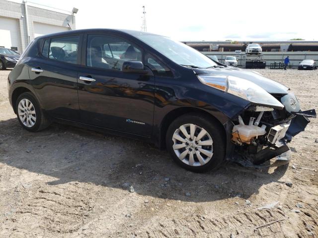 1N4AZ0CP5EC331543 - 2014 NISSAN LEAF S BLACK photo 4