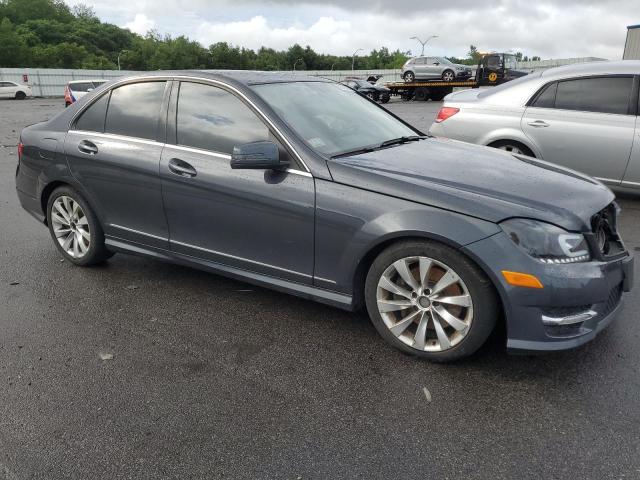 WDDGF8AB2DR292348 - 2013 MERCEDES-BENZ C 300 4MATIC GRAY photo 4