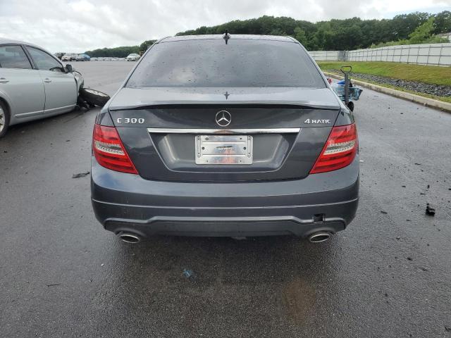 WDDGF8AB2DR292348 - 2013 MERCEDES-BENZ C 300 4MATIC GRAY photo 6