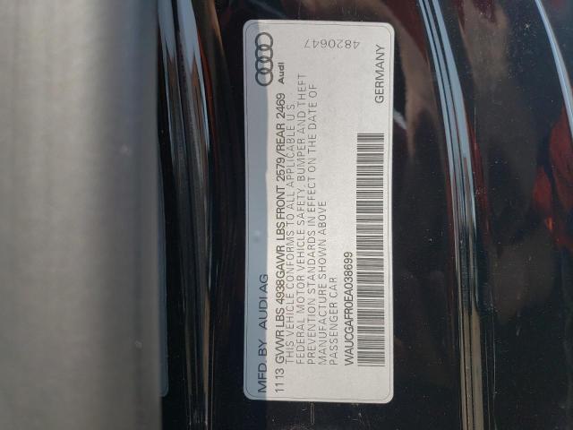 WAUCGAFR0EA038699 - 2014 AUDI S5 PREMIUM PLUS 黑色 照片 13