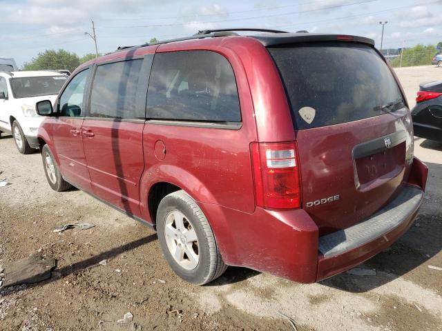 2D4RN3D13AR411075 - 2010 DODGE GRAND CARA HERO RED photo 2