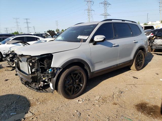 5XYP5DGC3PG348404 - 2023 KIA TELLURIDE SX GRAY photo 1