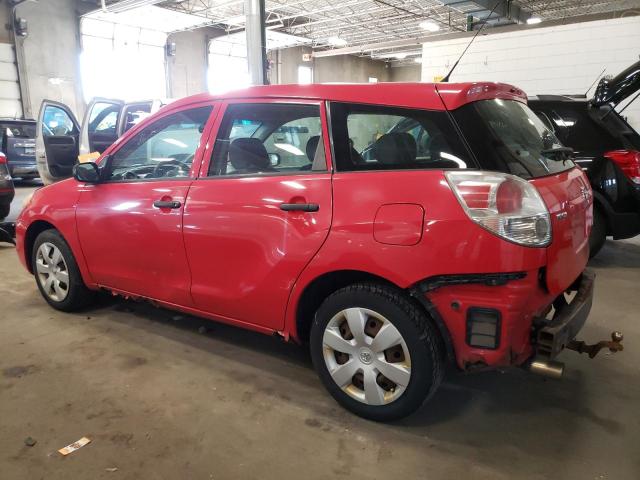 2T1KR32E45C343545 - 2005 TOYOTA COROLLA MA XR RED photo 2