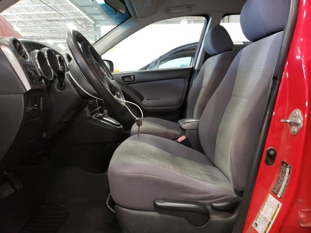 2T1KR32E45C343545 - 2005 TOYOTA COROLLA MA XR RED photo 7