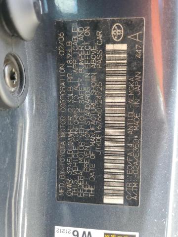 JTKDE167660124725 - 2006 TOYOTA SCION TC 石墨色 照片 12