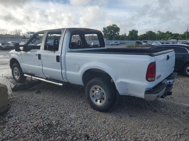 1FTSW21555EA65286 - 2005 FORD F250 SUPER DUTY WHITE photo 2