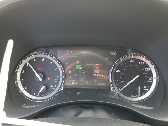 5TDGZRBH7NS192453 - 2022 TOYOTA HIGHLANDER XLE Gümüş foto 9