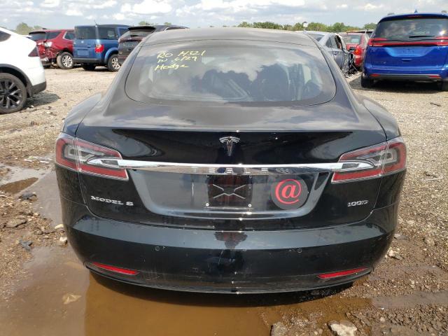 5YJSA1E27KF309474 - 2019 TESLA MODEL S Սև լուսանկար 6