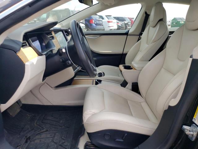 5YJSA1E27KF309474 - 2019 TESLA MODEL S Սև լուսանկար 7