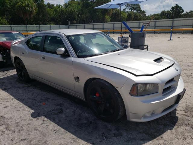 2B3LA73W87H867043 - 2007 DODGE CHARGER SRT-8 SILVER photo 4