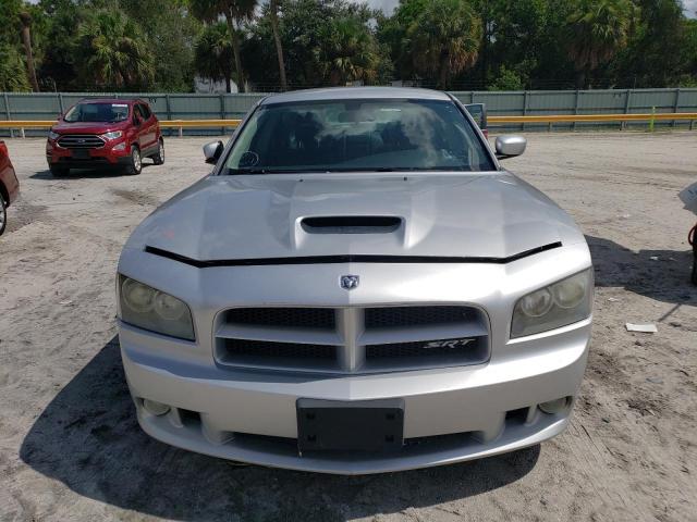 2B3LA73W87H867043 - 2007 DODGE CHARGER SRT-8 SILVER photo 5