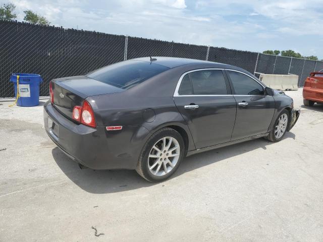 1G1ZE5E75A4133481 - 2010 CHEVROLET MALIBU LTZ ნაცრისფერი ფოტო 3