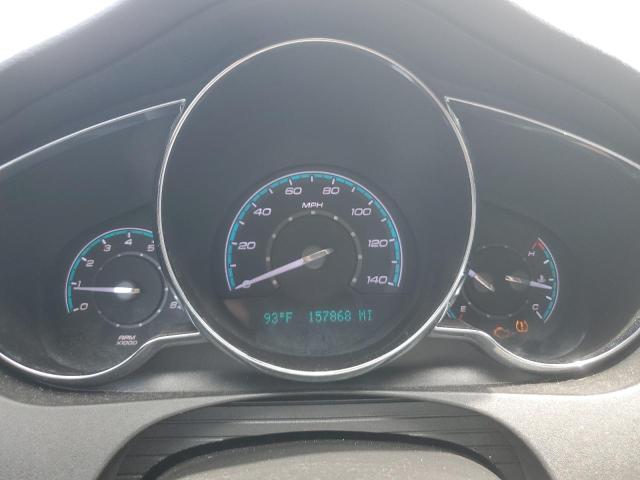 1G1ZE5E75A4133481 - 2010 CHEVROLET MALIBU LTZ ნაცრისფერი ფოტო 9