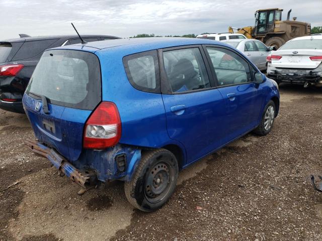 JHMGD38448S033657 - 2008 HONDA FIT BLUE photo 3