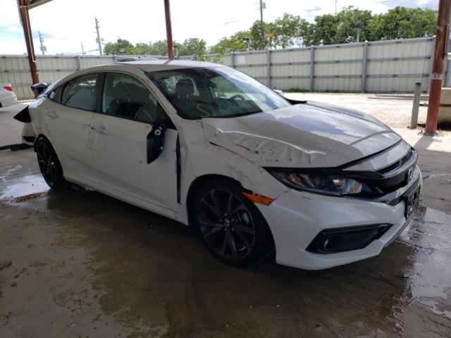 2HGFC2F89LH563799 - 2020 HONDA CIVIC SPORT 白色 照片 4