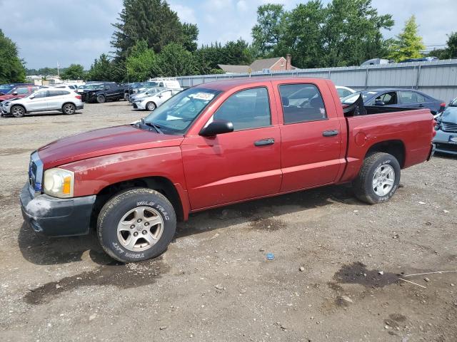 1D7HE28K67S237134 - 2007 DODGE DAKOTA QUAD RED photo 1