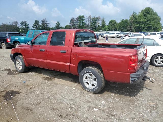 1D7HE28K67S237134 - 2007 DODGE DAKOTA QUAD RED photo 2