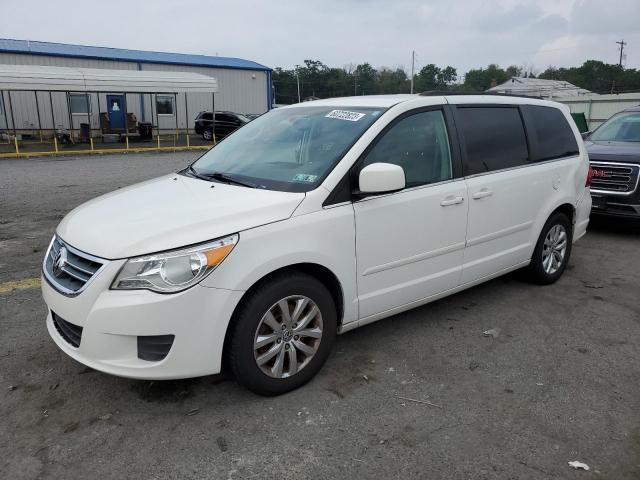 2C4RVABG6CR276749 - 2012 VOLKSWAGEN ROUTAN SE WHITE photo 1