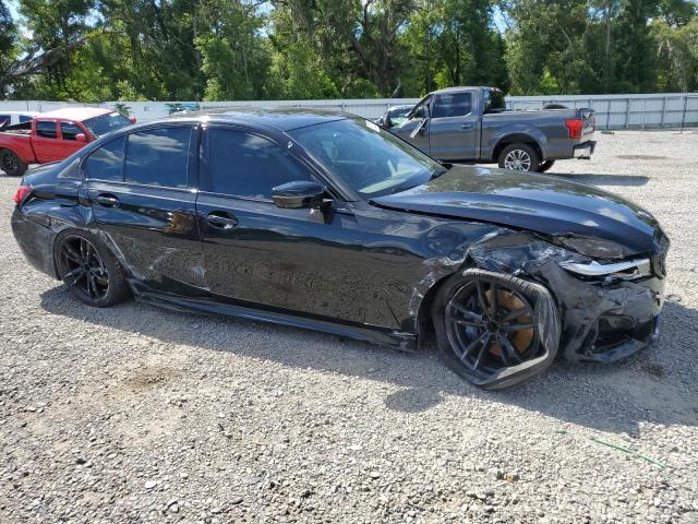 3MW5U7J08M8C08959 - 2021 BMW M340I BLACK photo 4