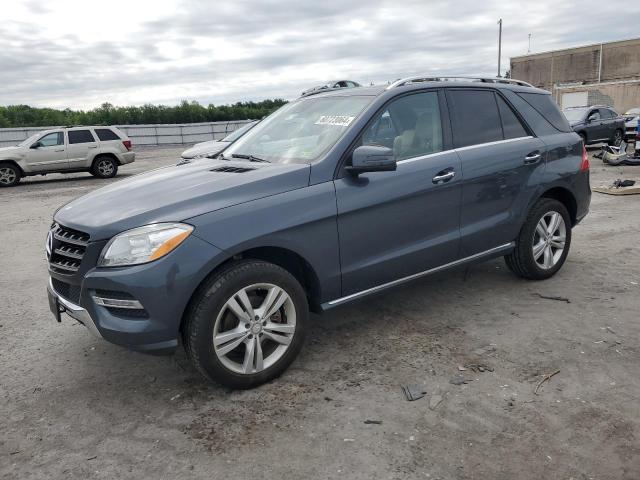 4JGDA5HB3FA593773 - 2015 MERCEDES-BENZ ML 350 4MATIC GRAY photo 1