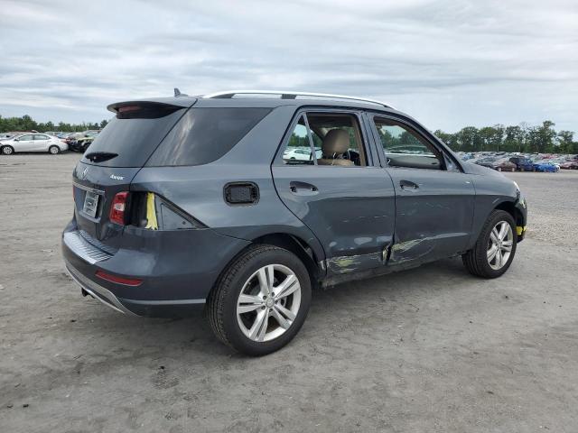 4JGDA5HB3FA593773 - 2015 MERCEDES-BENZ ML 350 4MATIC GRAY photo 3