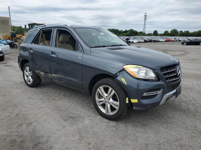 4JGDA5HB3FA593773 - 2015 MERCEDES-BENZ ML 350 4MATIC GRAY photo 4