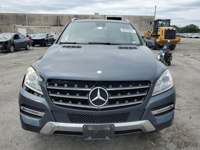 4JGDA5HB3FA593773 - 2015 MERCEDES-BENZ ML 350 4MATIC GRAY photo 5