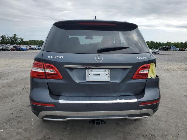 4JGDA5HB3FA593773 - 2015 MERCEDES-BENZ ML 350 4MATIC GRAY photo 6